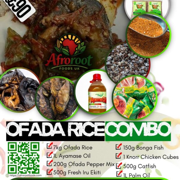 Ofada Rice Combo